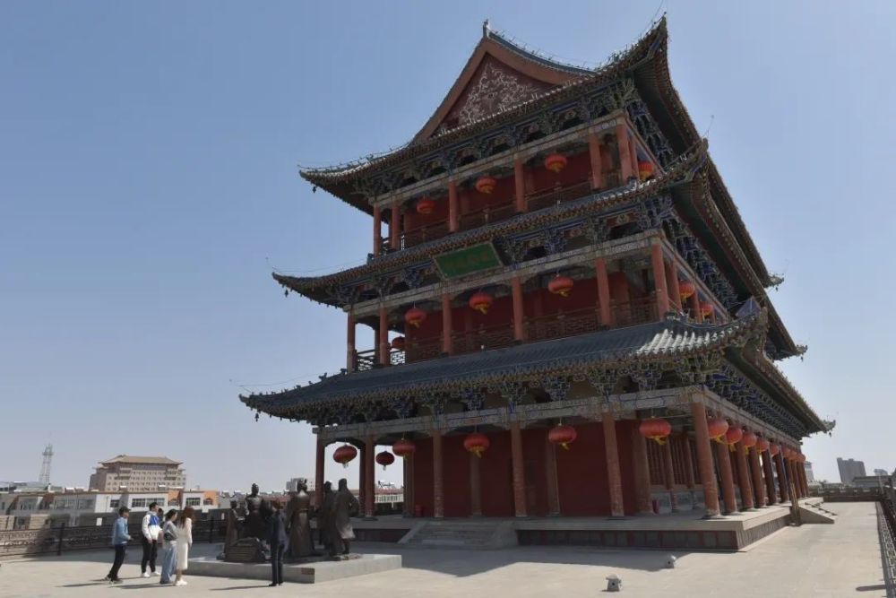 武威南城門樓武威西夏博物館武威市博物館武威文廟武威市雷臺景區活動