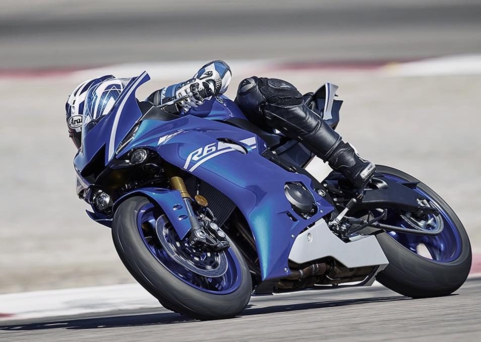 马力1167匹雅马哈中量级跑车r6配17l大容量油箱售11万多