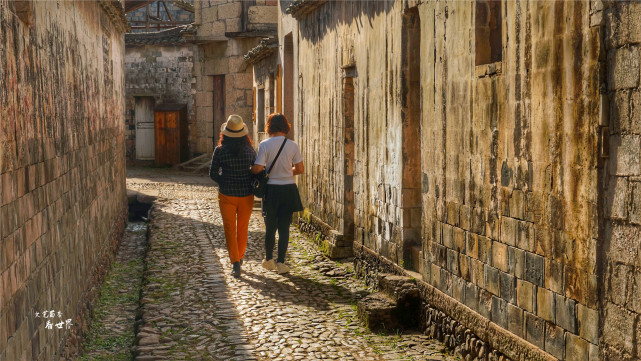 丽水缙云河阳古民居,保持着千年古村落的原貌,村民仍生活在里面