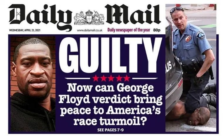 弗洛伊德跪杀案宣判!外媒这样报道……_腾讯新闻