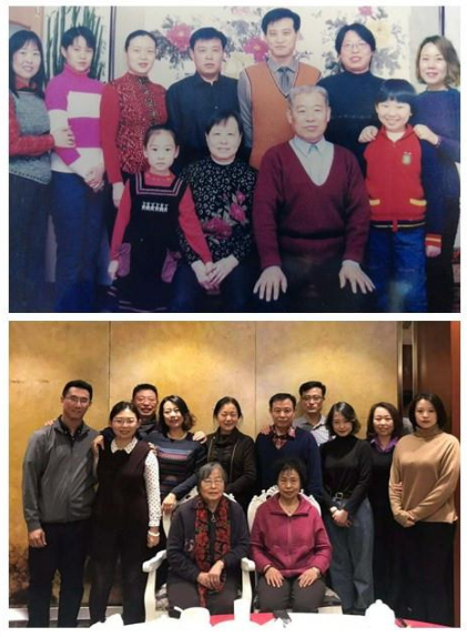 王克香近年来的全家福讲述人简介王克香:天津市西青