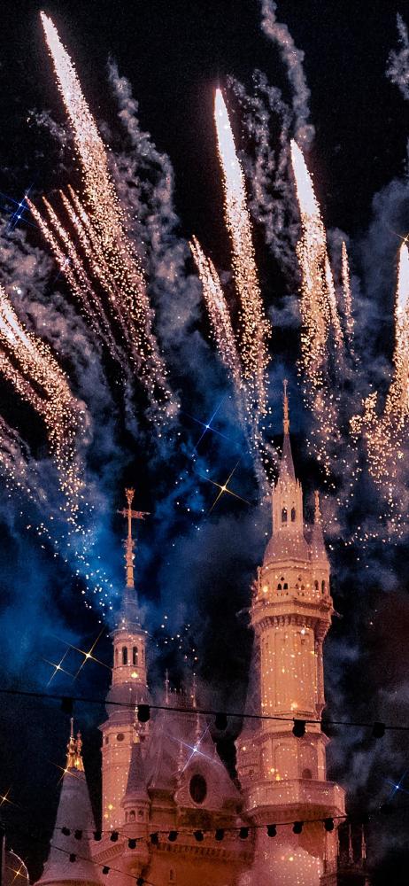 迪士尼烟花秀壁纸