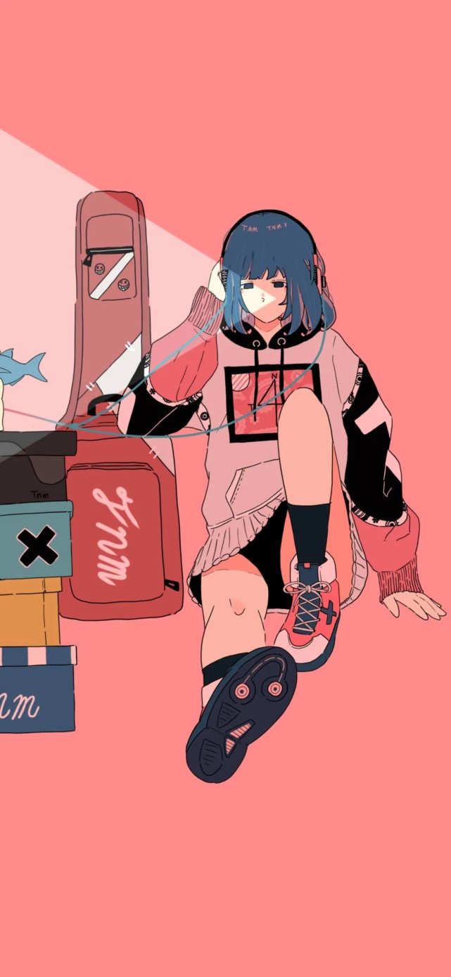 酷女孩喜欢用的壁纸