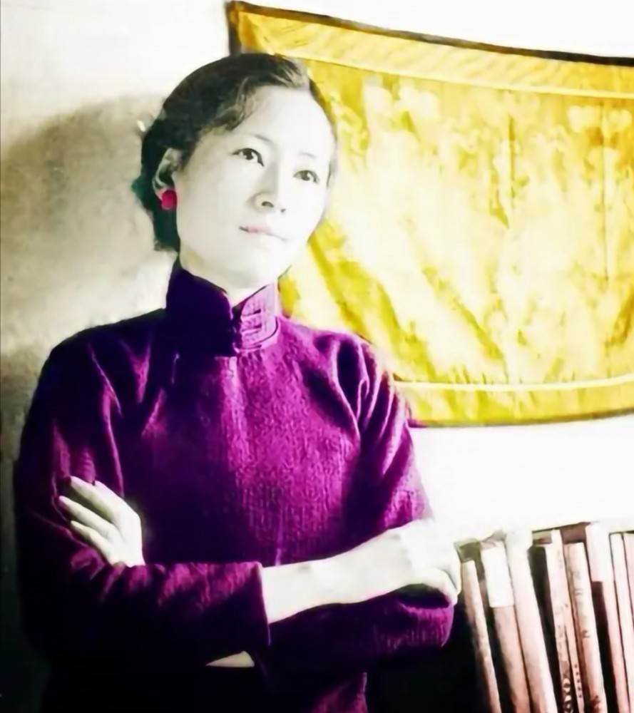 林徽因复原彩照集锦第四张最特别最后一张被徐志摩珍藏七年