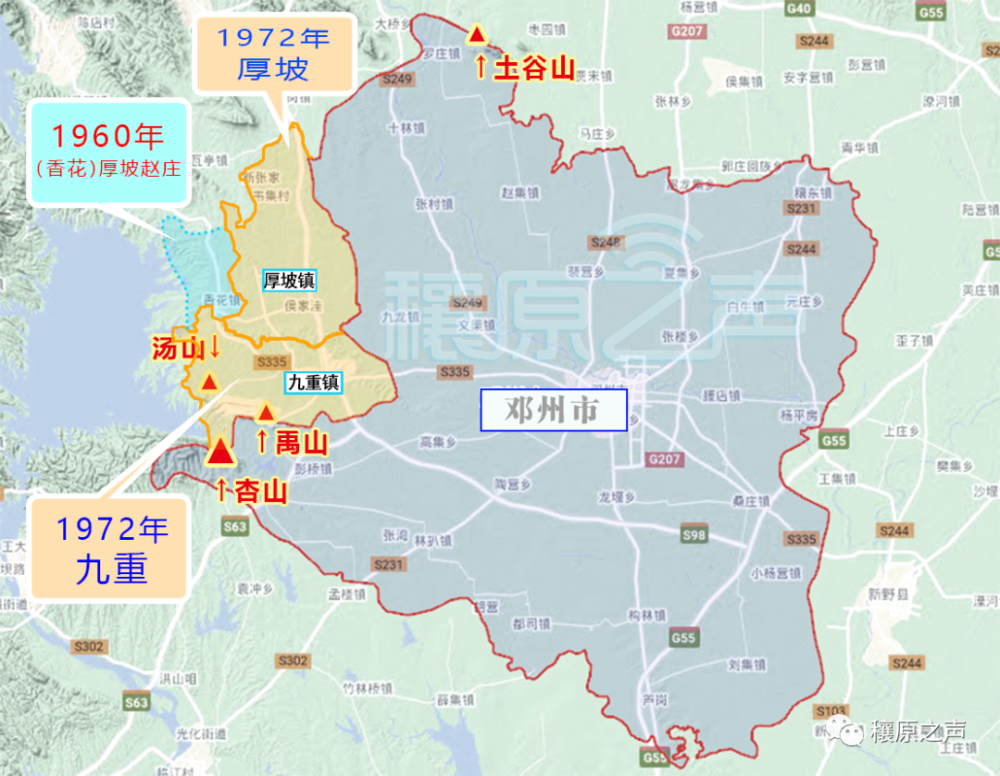 河南南阳淅川县地图图片