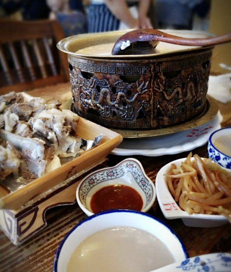 炒米奶茶手把肉是蒙古族传统美食4保你一天不饿再配上一碗米饭(也有的