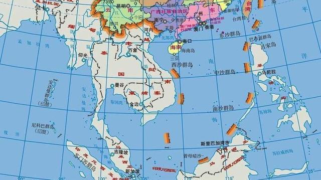 越南的海陆位置图片