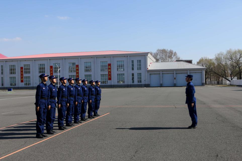 黑龙江省森林消防总队新训大队严密组织退役士兵新消防员岗位实习普考