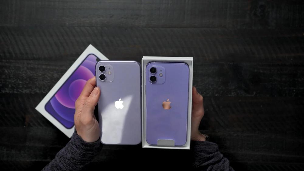 Iphone12基佬紫开箱 这颜色你能驾驭吗 腾讯新闻