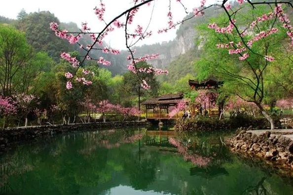没准就是陶渊明笔下的桃花源|桃花源村|陶渊明|竹山县|武陵|湖北|重庆