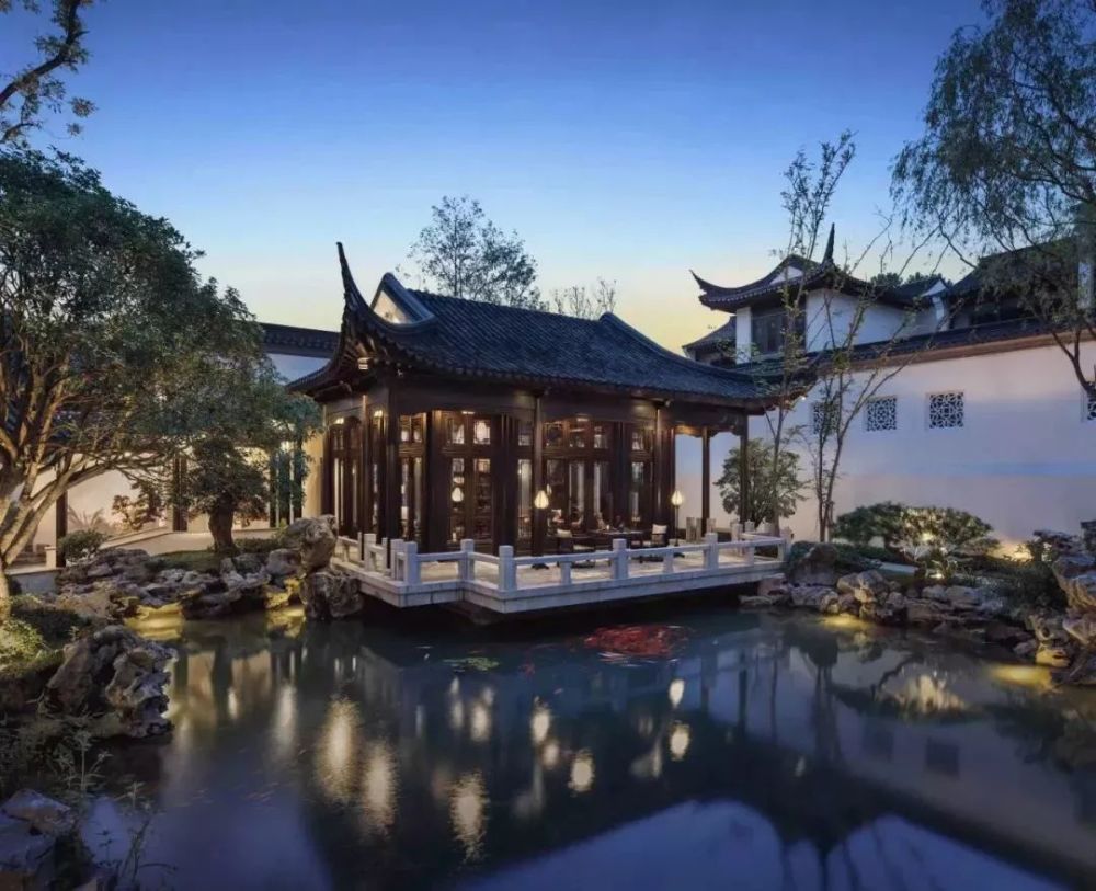 中式庭院设计之美,中国人的最爱!