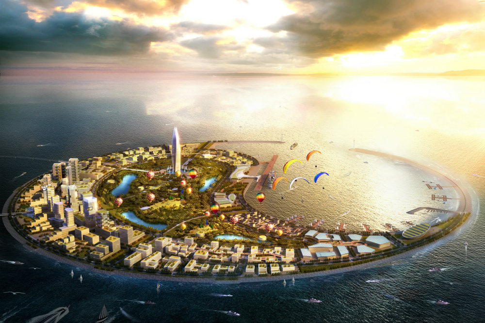 海口南海明珠岛2022图片