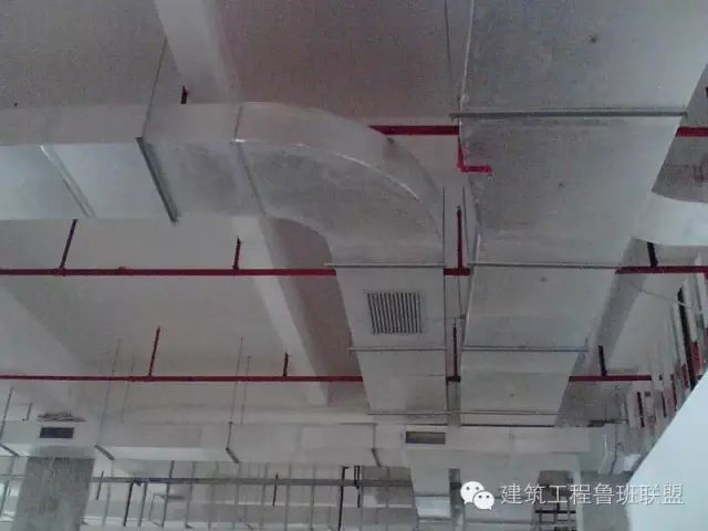 一个规范化施工的风管工程是这样的