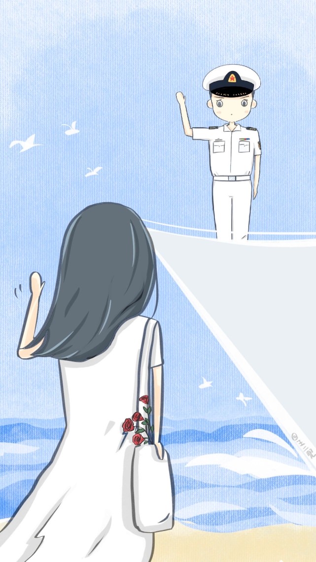 快收藏一组海军的浪漫