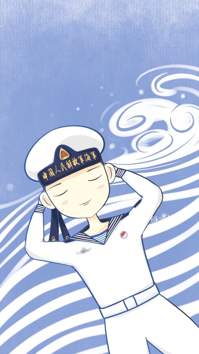 帅气海军动漫图片图片