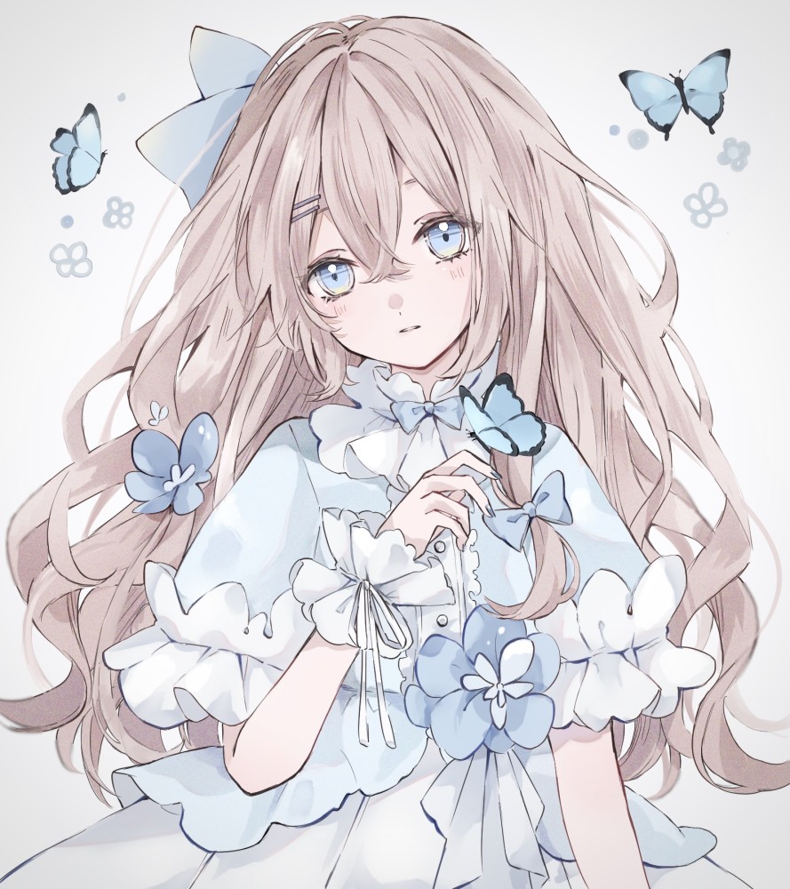 适合做头像的二次元软妹图画师ゆに