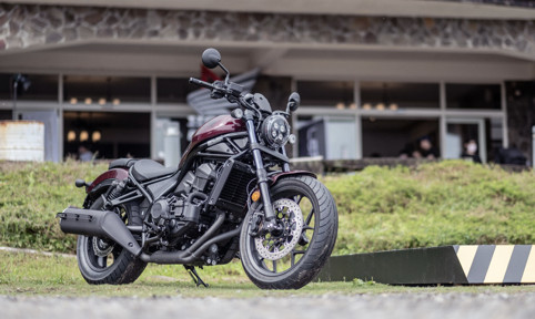 平顺,安静日式重机,本田rebel 1100试驾