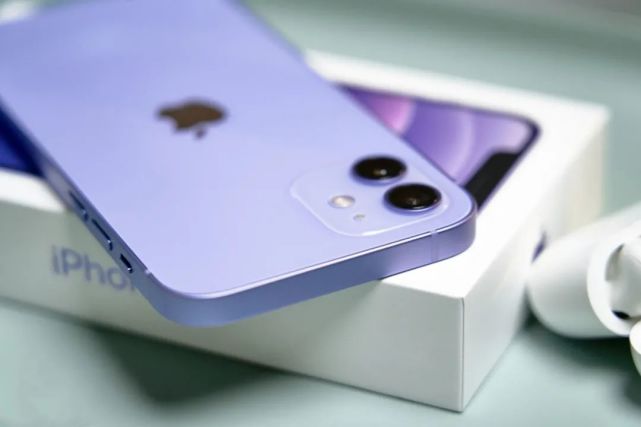 紫色版iphone 12 开箱 颜值爆表 Iphone 玻璃背板 Iphone12 颜值 苹果
