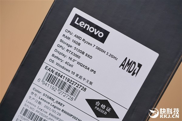 满血版的rtx3060加持联想拯救者r9000p图赏