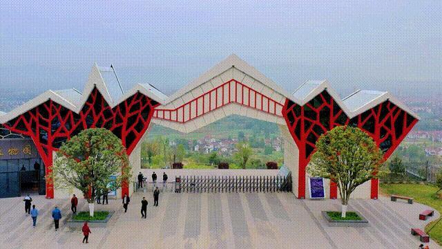 汉中植物园开园汉中人又多了个户外休闲好去处