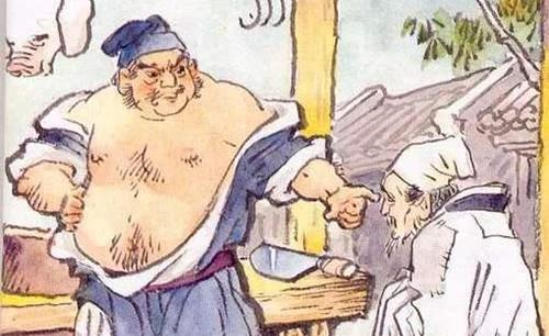 胡屠夫的职业在当时却是三教九流中的最下品,人们只看见了范进在没有