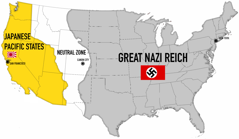 《高堡奇人》:脑洞大开的剧集,美国战败,被德国和日本瓜分!