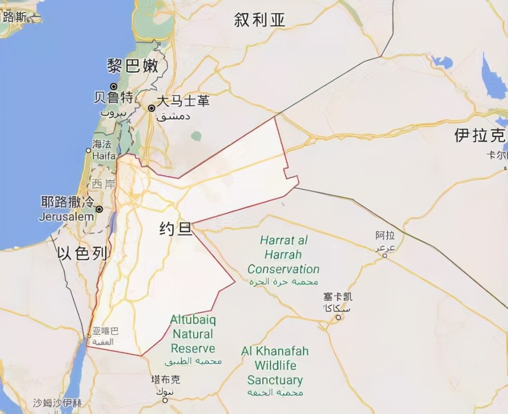另外,从约旦的地理位置上看,它紧邻叙利亚,当发生任何突发情况时,美军