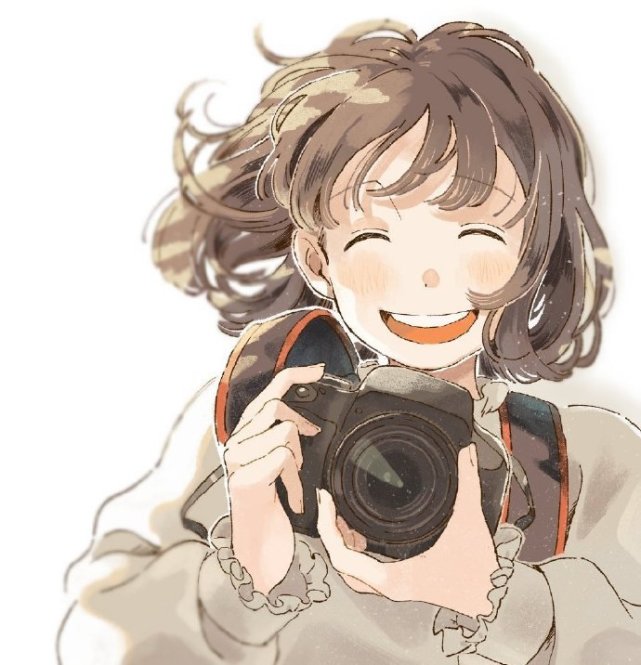 满眼尽是少年时代的美好神态生动的人物插画