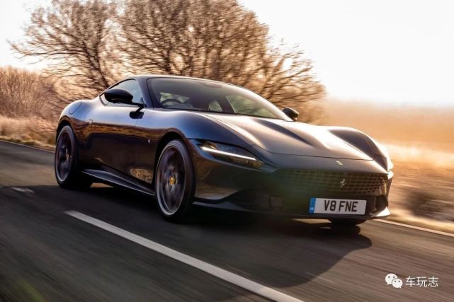 2021年法拉利罗马roma620匹马力的四人座超跑魅力