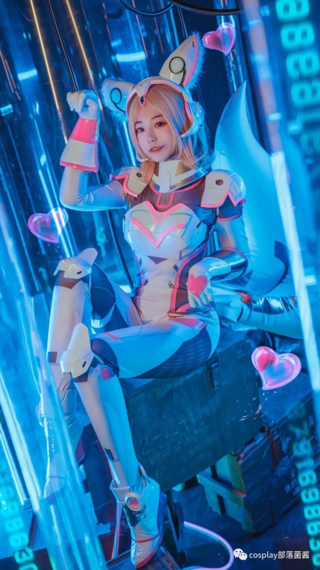 cos:王者荣耀妲己机甲cos正片@冉冉不甜