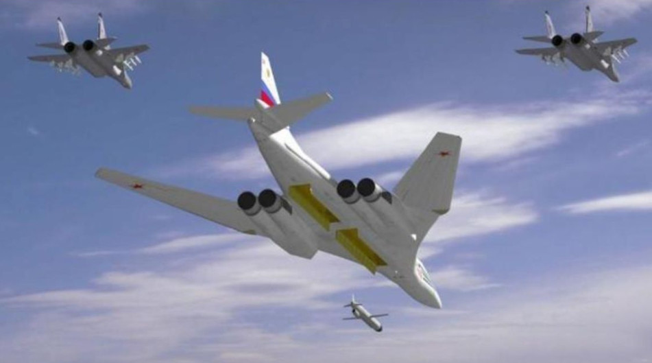 反击开始俄罗斯海陆空三管齐下图160核轰炸机令欧美胆战心惊