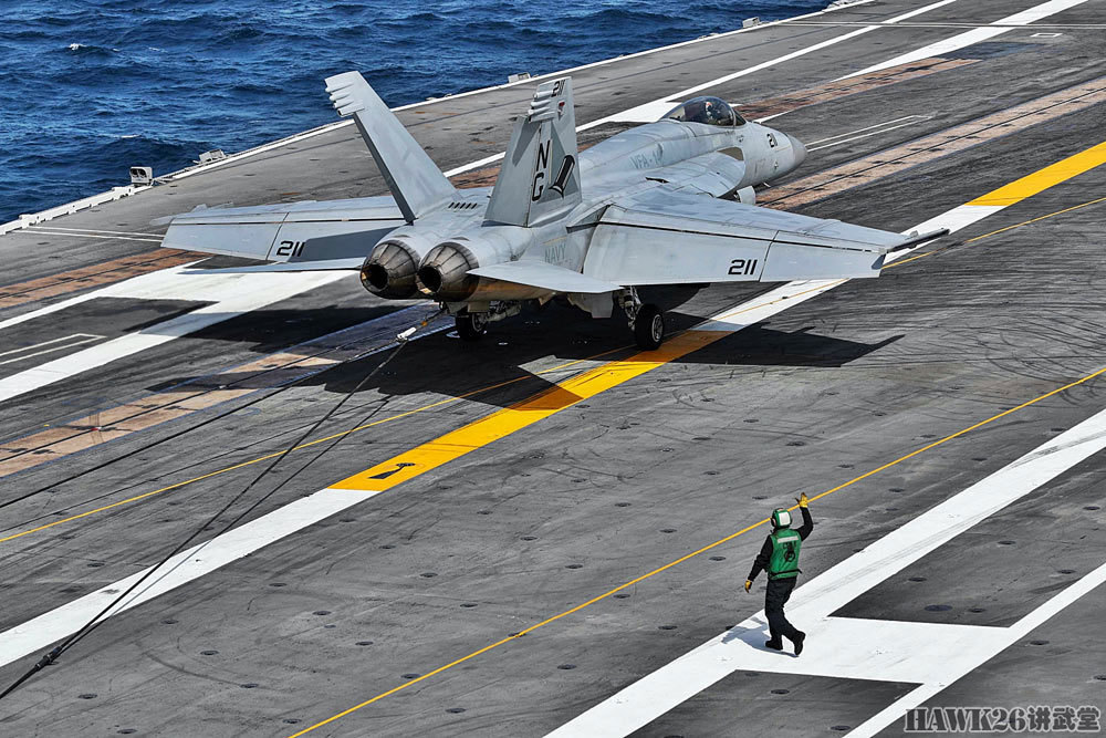 美国"林肯"号航母综合训练 f-35c隐形舰载机将迎来首次实战部署