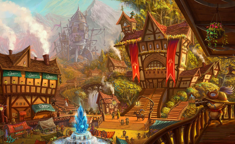 这位英雄非常的讨厌班德尔城,虽然他自己也是一位约德尔人.