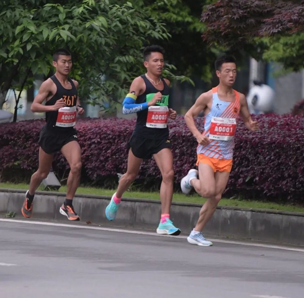 成都双遗马拉松:钱鼎彬夺冠,48岁美术老师获女子冠军……_腾讯新闻