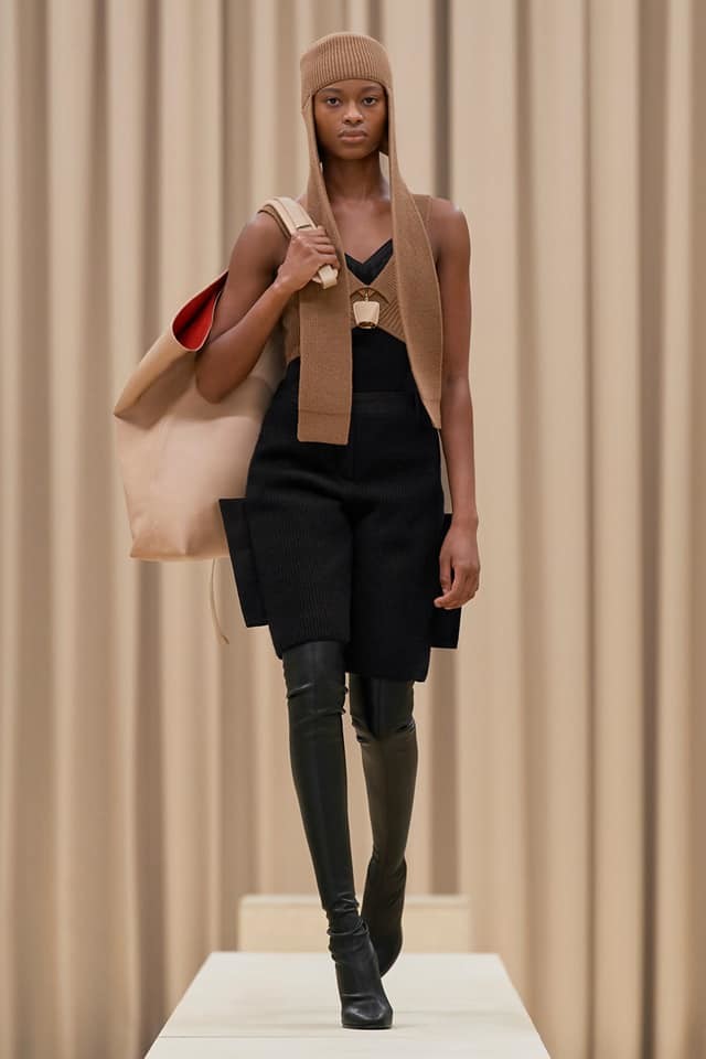 burberry2021秋冬女装lookbook