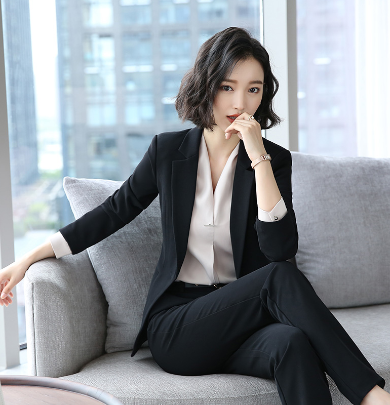 有一种美叫小西装7080后女人穿散发干练女人味67