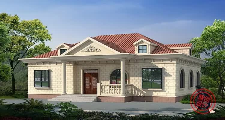 两款适合在农村养老的一层农村别墅绝对的好户型18万就能搞定