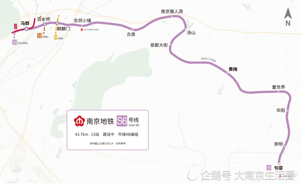 南京轻轨s5路线图图片