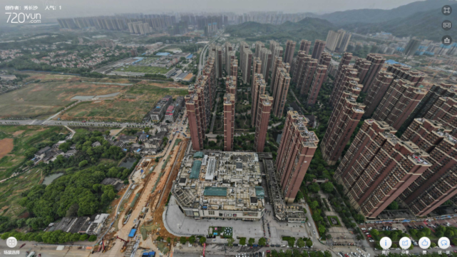 长沙望城观音岩片区最新最全航拍来了!这个片区太香了!