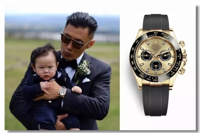余文乐迪的魅力,明星都抵抗不住,盘点哪些明星戴过迪通拿|劳力士|手表