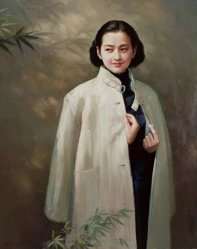 刘文进油画人物欣赏