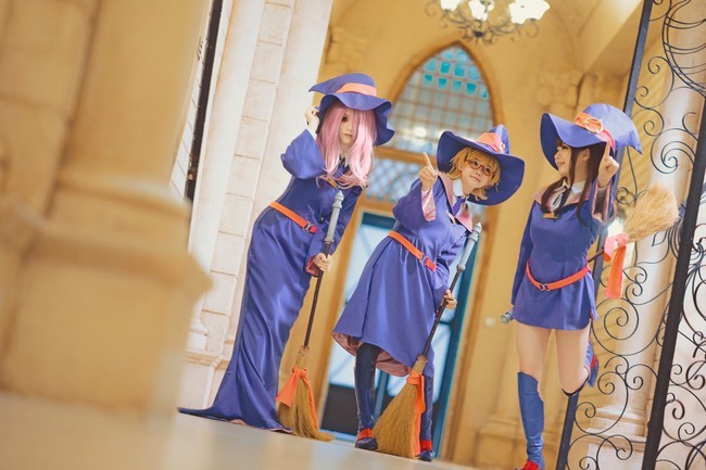 cos观赏小魔女学园团片