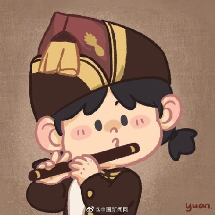 90后小姐姐手绘萌版世界名画