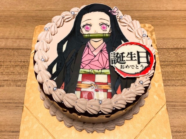 日本妈妈制作鬼灭之刃生日蛋糕网友晒鬼灭之刃系列蛋糕献祝福