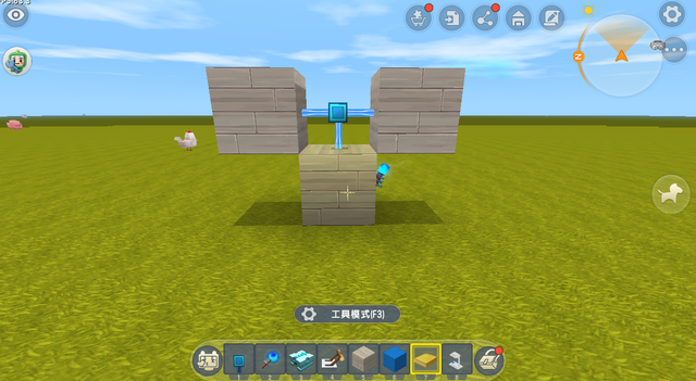 迷你世界 自动开关门遇到闪光灯 夜晚特效十足 野怪都无法靠近 腾讯新闻