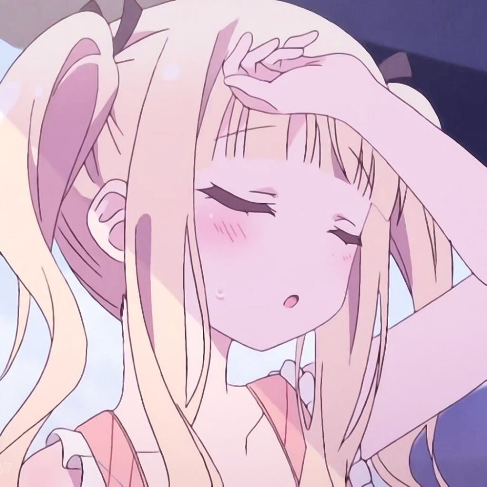 招桃花动漫温柔女生头像超可爱126