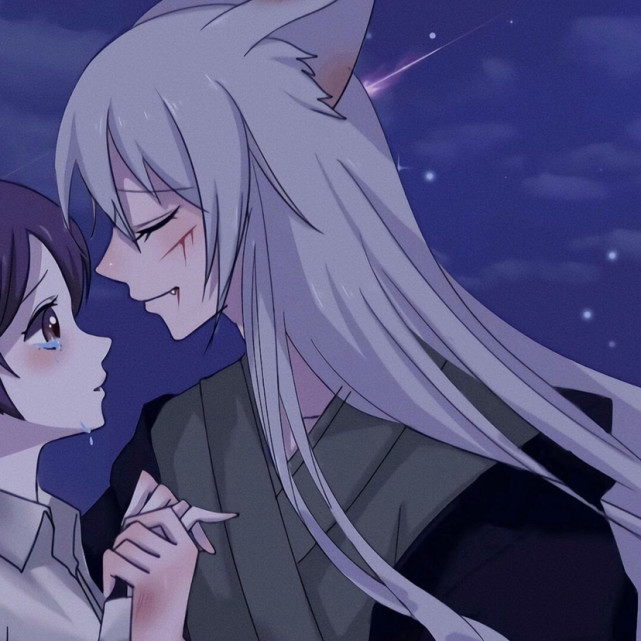 动漫情侣头像小众情头