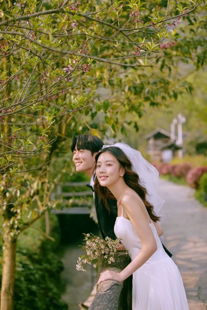 图库作品欣赏|小清新婚纱摄影,相机画面定格在美好的瞬间