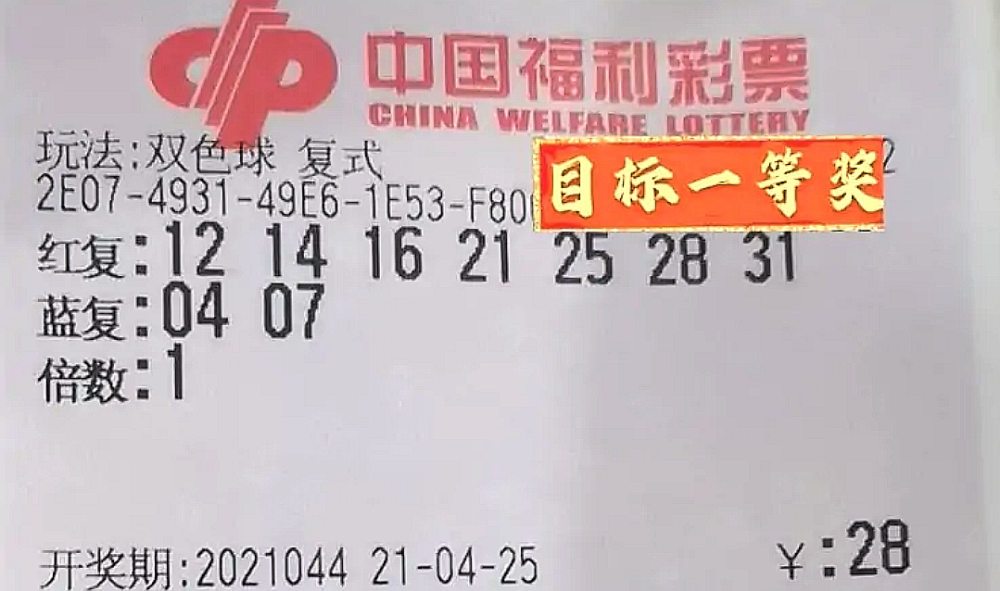 第21044期双色球开奖结果今晚公布,多张大复式晒票来袭,蓝区号码指向