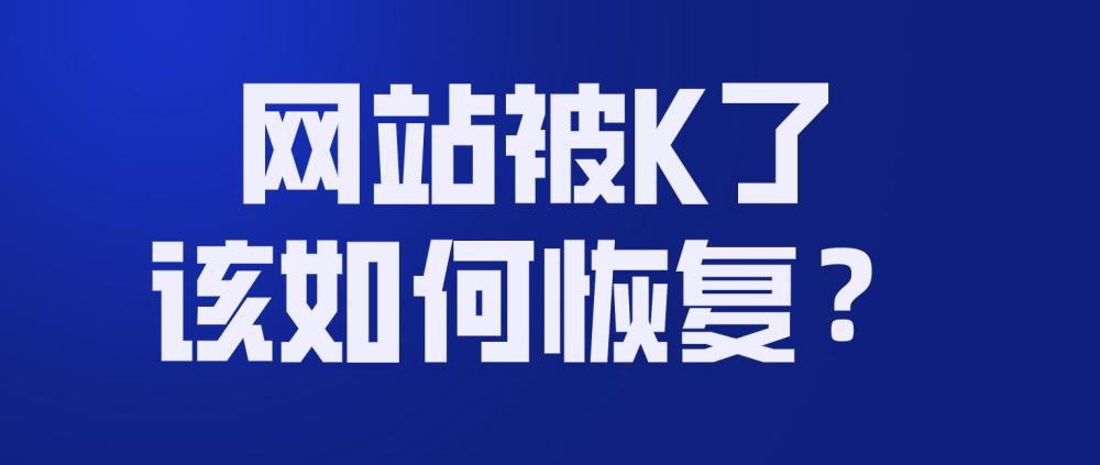 干货分享网站被k了该如何恢复找对问题精准解决